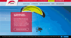 Desktop Screenshot of icarus-paramoteur.com